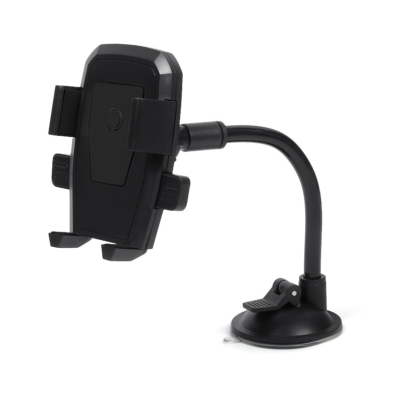 2022 Car Phone Holder Bracket Mount Cup Holder Universal Car Suction Windshield Phone Locking Car-Accessories_voghion.com