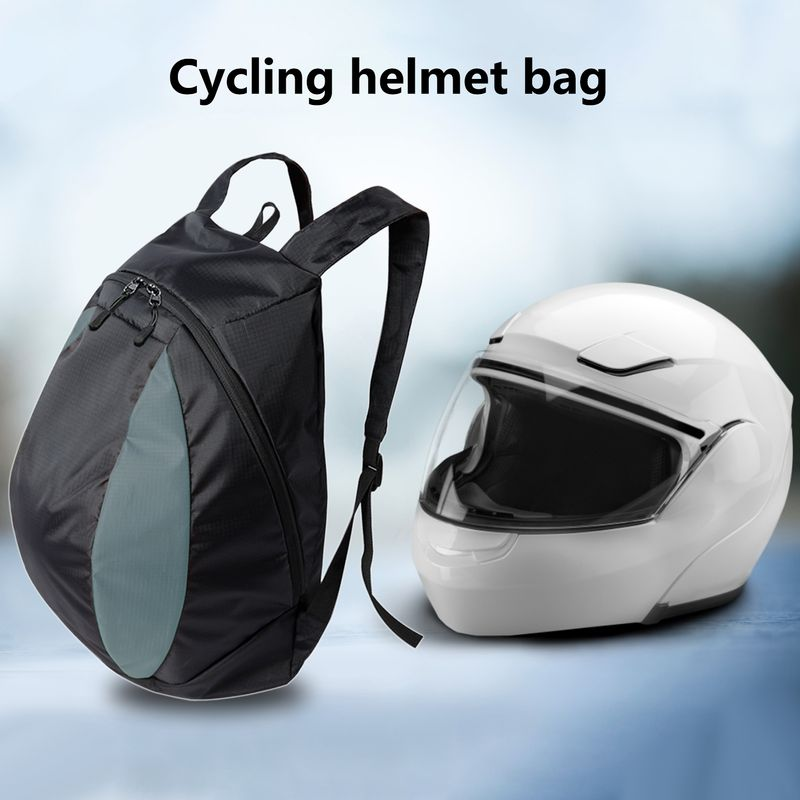 Lihao-Bolsa para casco de 24L, plegable, impermeable, resistente a las manchas, mochila de nailon para conducción al aire libre, bolsa de almacenamiento de baloncesto para uso diario_voghion.com