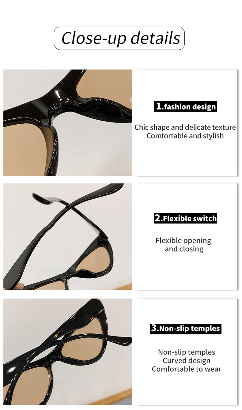 Occhiali da sole Cat Eye moda per donna 2022 New Trendy L'ultima personalità Ins Net Occhiali rossi UV400 Outdoor Street Shop_voghion.com