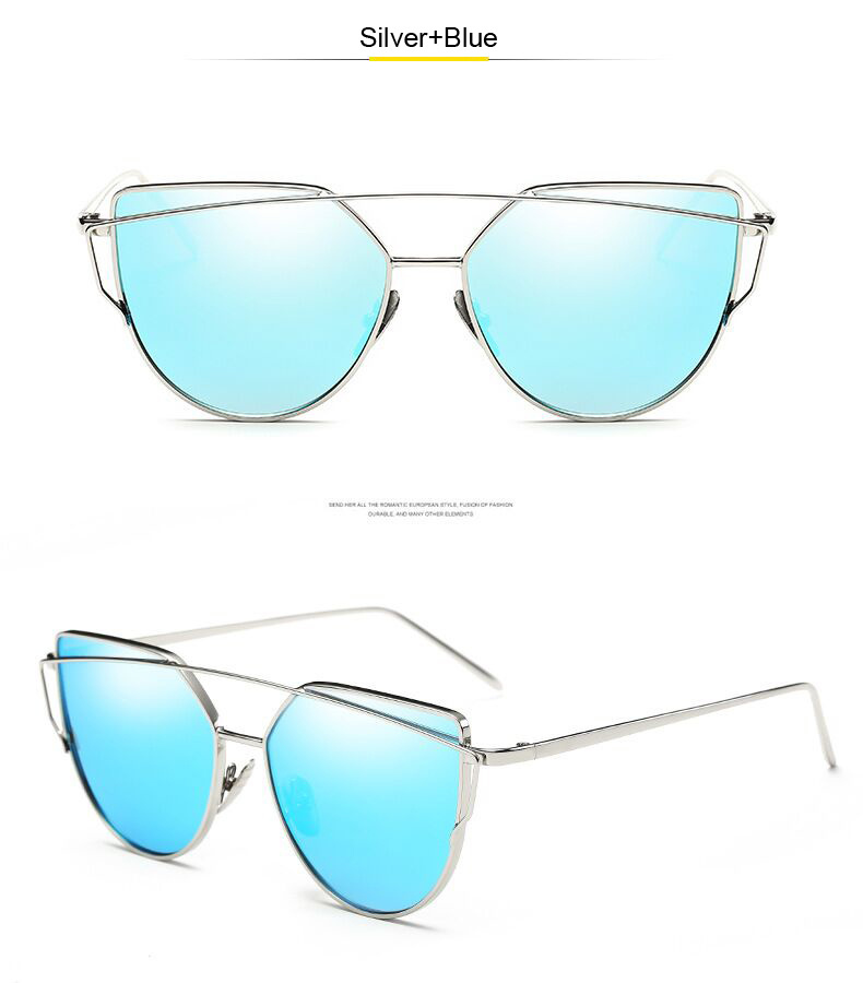 Occhiali da sole retrò sexy cat eye donne designer di marca occhiali da sole in metallo femminile nero vintage moda donna Oculos De Sol_voghion.com