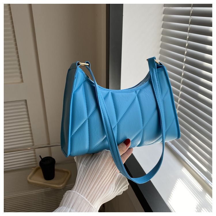 Women's niche trend shoulder bag casual commuter handbag fashionable simple underarm bag_voghion.com