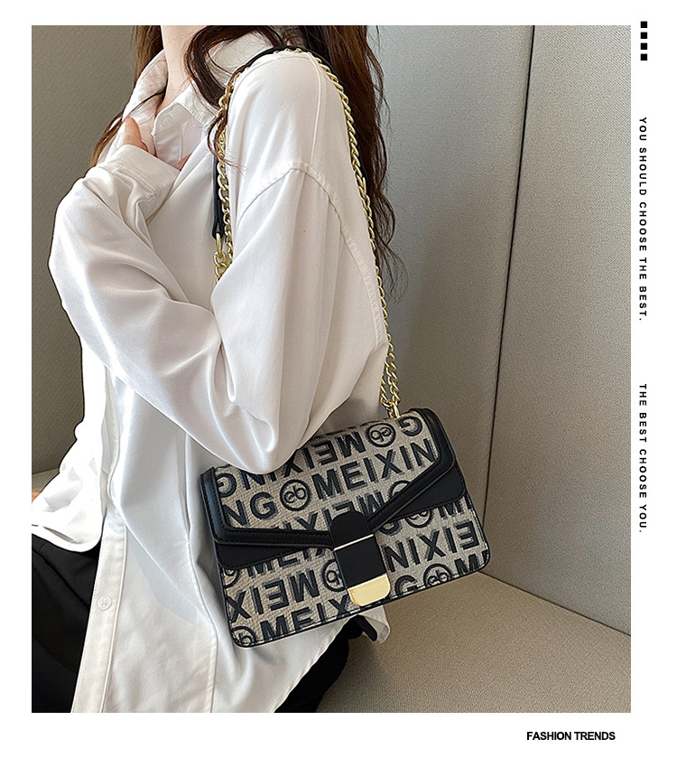 Grenzüberschreitende Damentasche 2023 neue One-Shoulder-Messenger-Brief-Damentasche Mode All-Match-Dionysus-Tasche Live-Übertragung kleine quadratische Tasche Trend_voghion.com