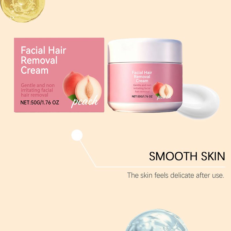 Feuchtigkeitsspendende Inhaltsstoffe Sanfte Pflege Reinigung Lippen Gesichtshaut Praktische glatte Haarentfernungscreme_voghion.com