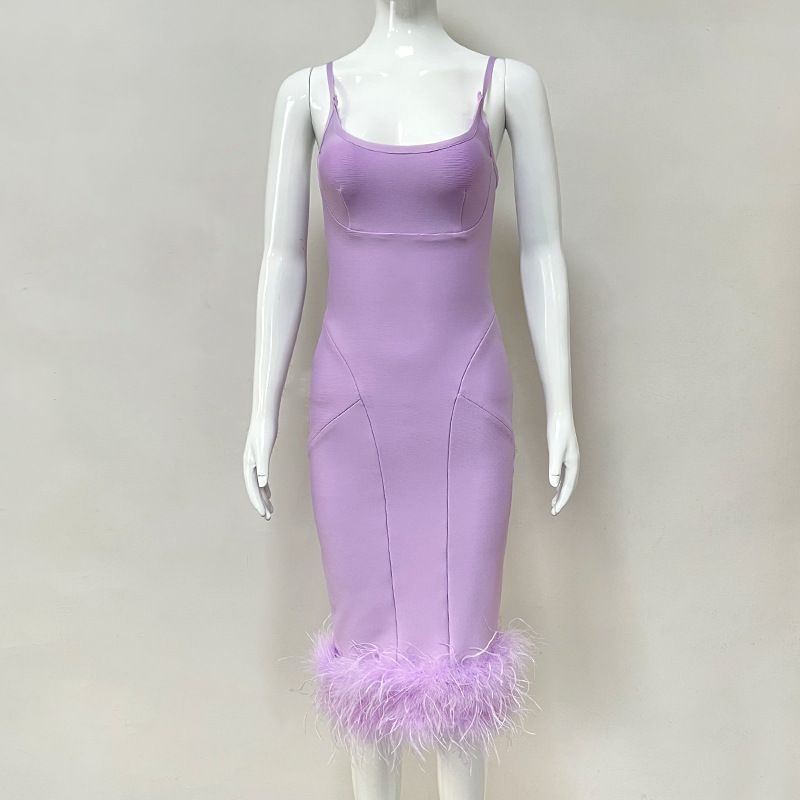Abito da sera sexy con fasciatura da donna_voghion.com