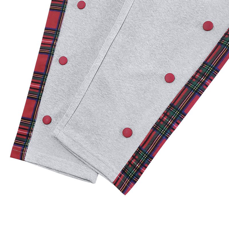 Klassische, gerade geschnittene Freizeithose mit Knopfleiste für Herren – atmungsaktives Polyester, bequeme Passform für Outdoor- und Alltagskleidung (Weiß/Schwarz_voghion.com