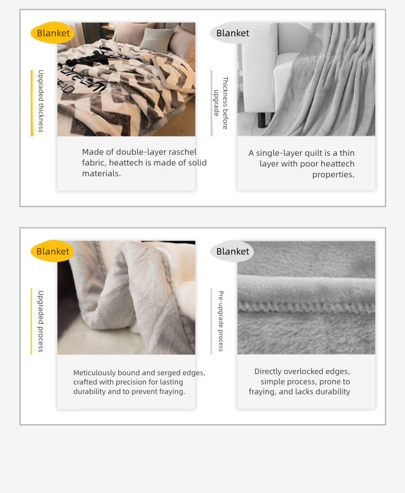Coperta estiva Raschel spessa per divano singolo, dormitorio, studenti, letto con aria condizionata_voghion.com