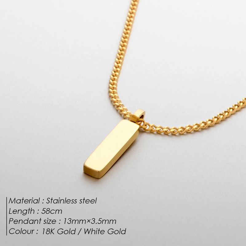 Catena per clavicola leggera minimalista da uomo, stile bohémien cubano, semplice, versatile e di personalità._voghion.com
