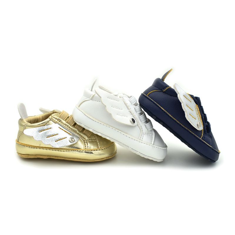 Spring and Autumn new personalized low top wing shoes, 0-1 year old soft soled baby walking shoes D703_voghion.com