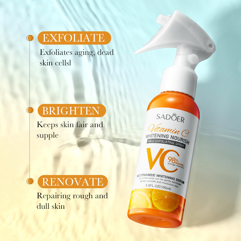 Full English SADOER Sanftes Peeling-Spray zur Entfernung abgestorbener Haut und Körperreinigung_voghion.com