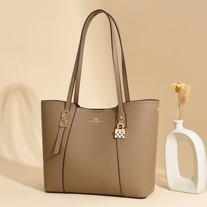 Borsa a tracolla da donna in tessuto morbido, stile pendolare, di grande capacità, a forma di canguro, regalo per l'amante, può essere tenuta in mano._voghion.com