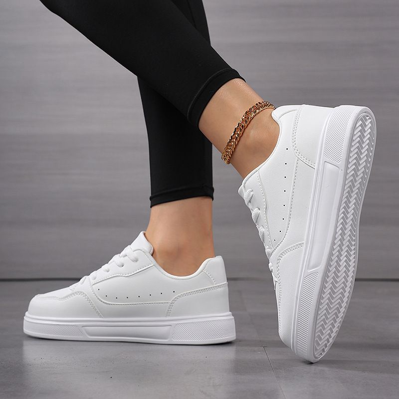 Herbst Kleine Weiße Große Paar Casual Sport Board Schuhe Trend_voghion.com