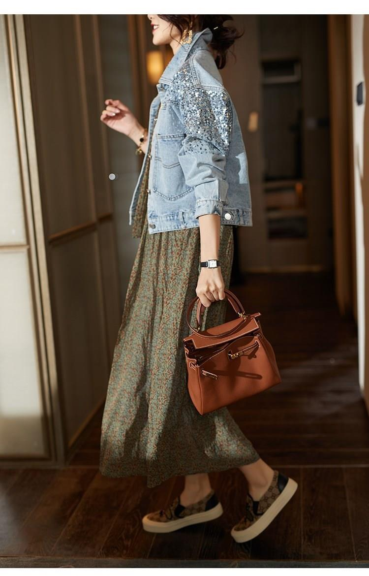 Chaqueta vaquera para mujer Chaquetas para mujer Abrigos vaqueros Chaqueta vaquera para mujer Chaqueta vaquera para mujer Abrigo de mujer Nuevo en_voghion.com