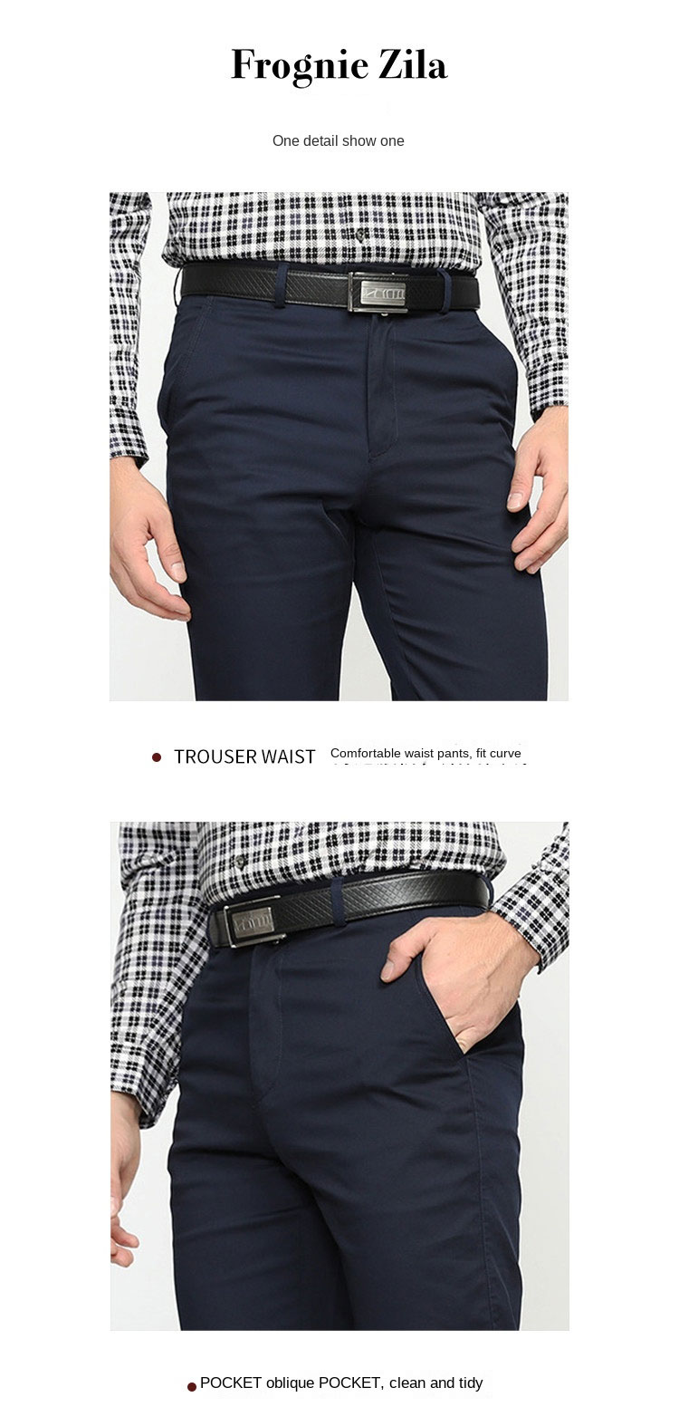 Herren-Freizeithose, ausgereift und stabil, Netzfarbe, Business-Pendler-Herrenhose, lang_voghion.com