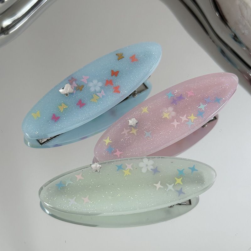 Fermaglio per capelli a forma di stella, orso, fermaglio per capelli Y2K, fermaglio per capelli con frangia a forma di cartone animato, fermaglio laterale, ornamenti per capelli con dopamina, copricapo a forma di stella a cinque punte per donna_voghion.com