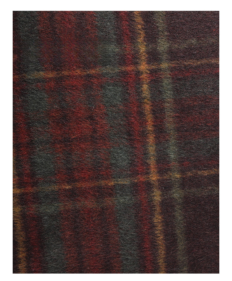 Borsa Melard in lana a quadri, design di nicchia, autunno e inverno 2025, zaino con texture alla moda_voghion.com