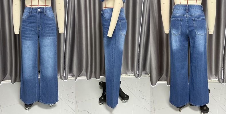 2025 Frühjahr/Sommer Neue Ärmellose Weste für Damen Mode Weites Bein Cowboy Set_voghion.com
