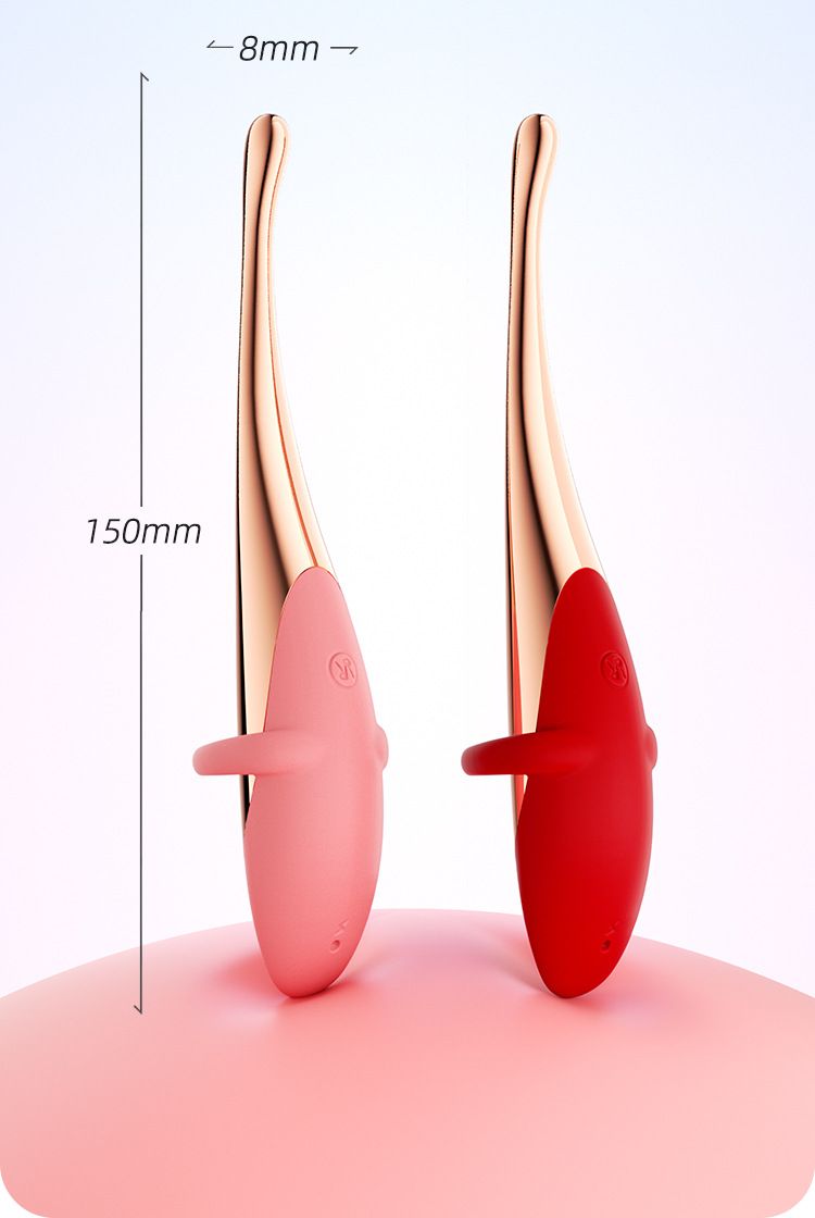 Prodotti sessuali ROSELEX Laurex Teasing Pen Seconda generazione Stimolazione clitoridea femminile Piccolo punto G Alta frequenza Vibratore interattivo per flirtare_voghion.com
