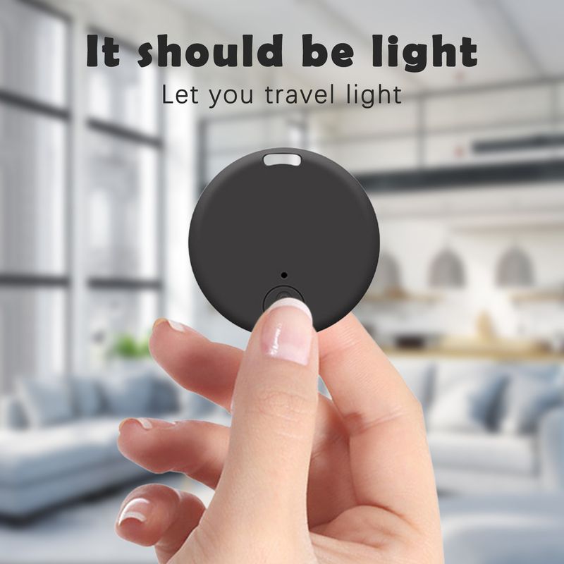 Runder Zweiwege-Anti-Lost-Finder für Handys und Schlüssel Smart Bluetooth Locator_voghion.com