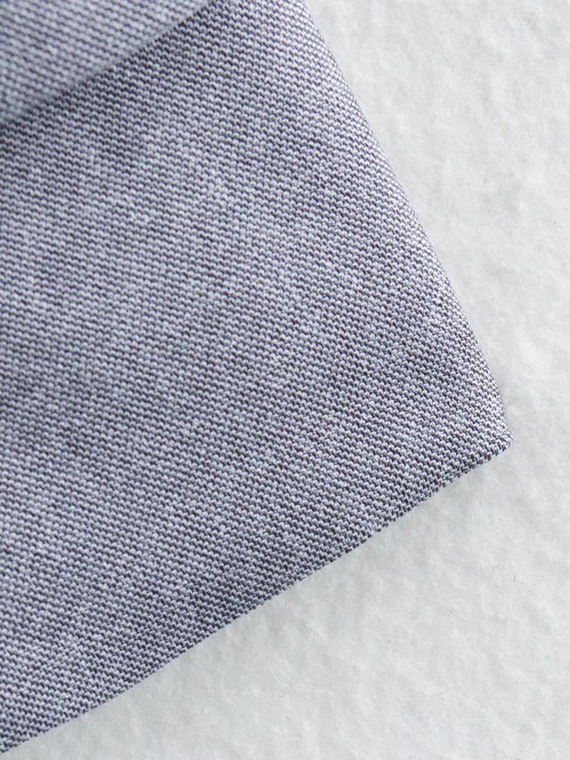 Autumn And Winter New Women's Clothing Asymmetric Slim Vest + Pleated Design Leggings Pants Set B88649_voghion.com