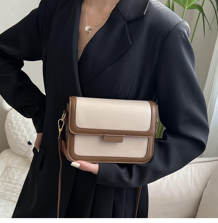 Correa Transmisión en vivo Estilo caliente Spot One Piece Dropshipping 2023 Primavera Pequeño bolso cuadrado Todo fósforo Bolso bandolera de un solo hombro Moda para mujer_voghion.com