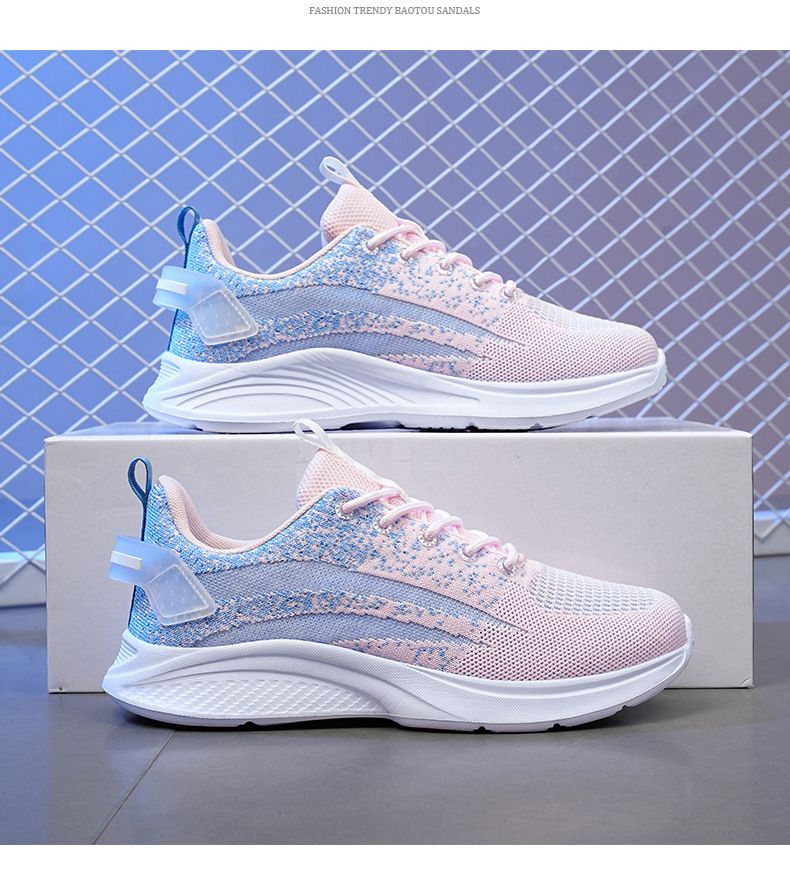 chaussures pour femmes chaussures de sport pour femmes respirantes tendance chaussures simples chaudes coeur loisirs printemps nouveau style perméable à la lumière_voghion.com