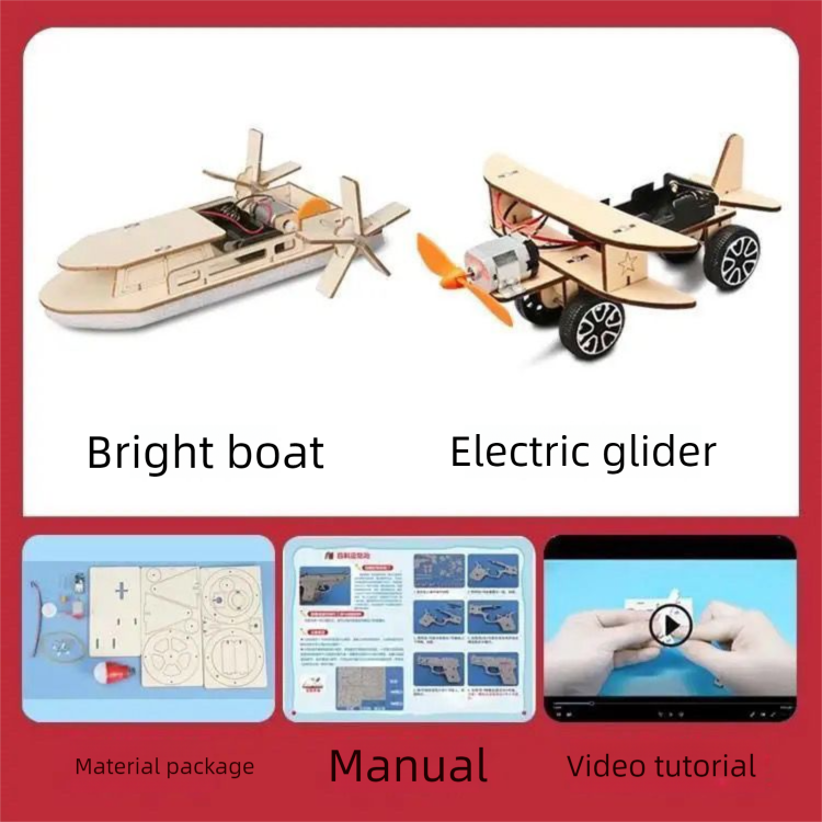 Student Handicraft Technology Universal Works High School Assembly DIY Science Experiment Children's Materials_voghion.com