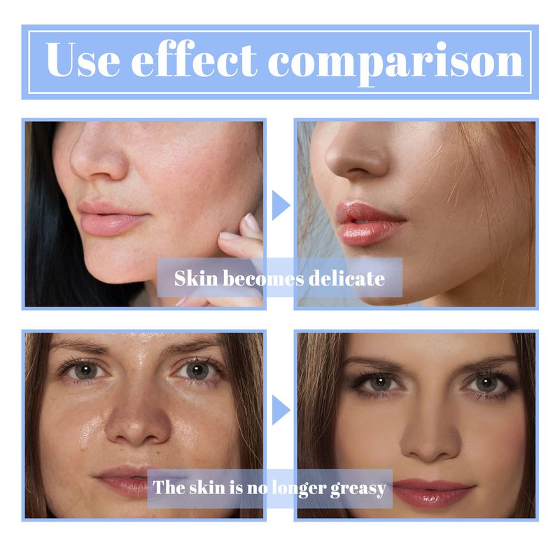 OUHOE Compact Flawless Longue Durée Non-mastifiant Retouche Poudre Fixatrice Naturelle Légère Respirante_voghion.com