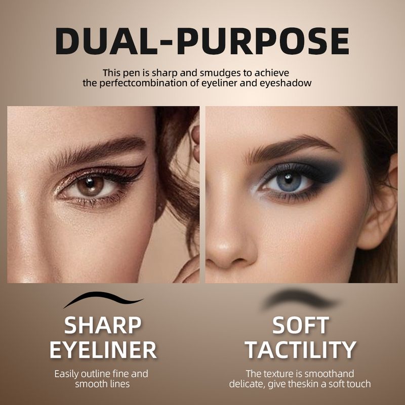 Set di eyeliner in gel a 4 tonalità più venduto: eyeliner opaco naturale ultra-nero, a lunga tenuta, impermeabile e ad asciugatura rapida._voghion.com