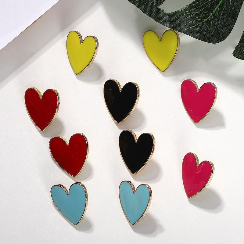 Stylish and simple love series earrings, creative and trendy earrings_voghion.com