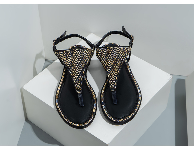 Sandali da donna Scarpe basse estive da donna Scivoli versatili_voghion.com