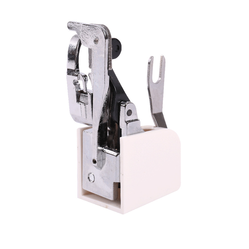 Accesorios para máquinas de coser, piezas de prensatelas Overlock, cortador lateral, asistente portátil, pies de prensa para todo Material de vástago bajo_voghion.com