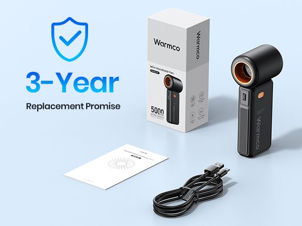 5000mAh Handheld USB Turbo Super Strong Wind Infinite Gear Adjustment Long Battery Life Rechargeable Multipurpose Pocket_voghion.com