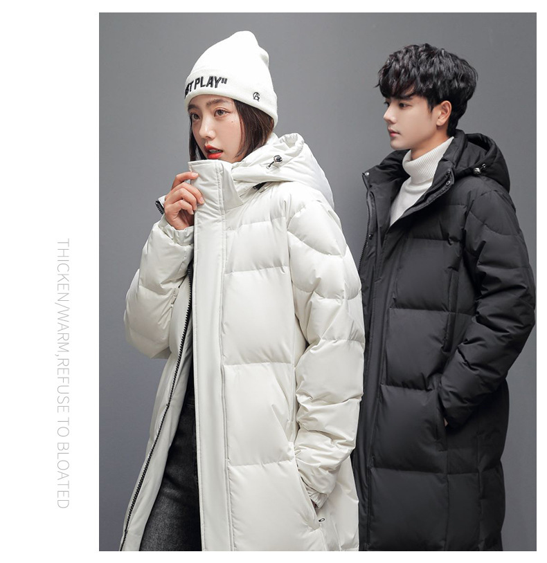 Unisex Thickened Jacket Winter Warm Knee High Warm Jacket Coat Jacket_voghion.com