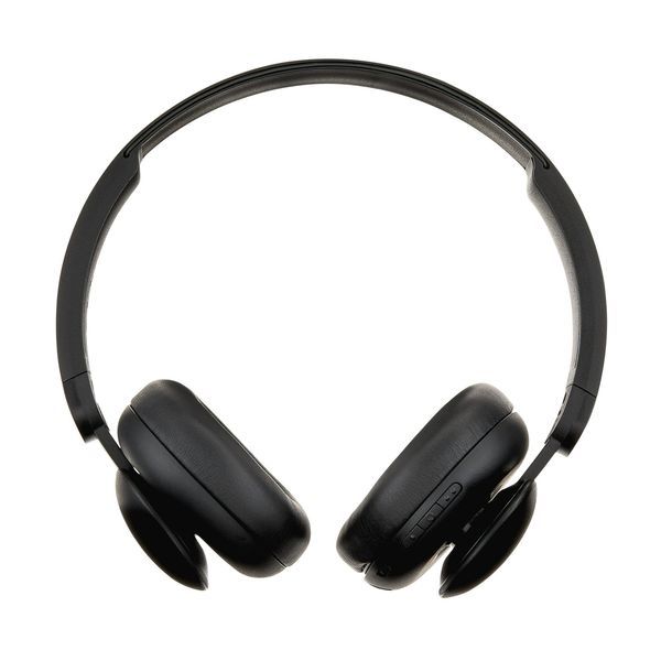 Wireless On-Ear Bluetooth Headphones With Mic And 24-Hour Playtime – Black_voghion.com
