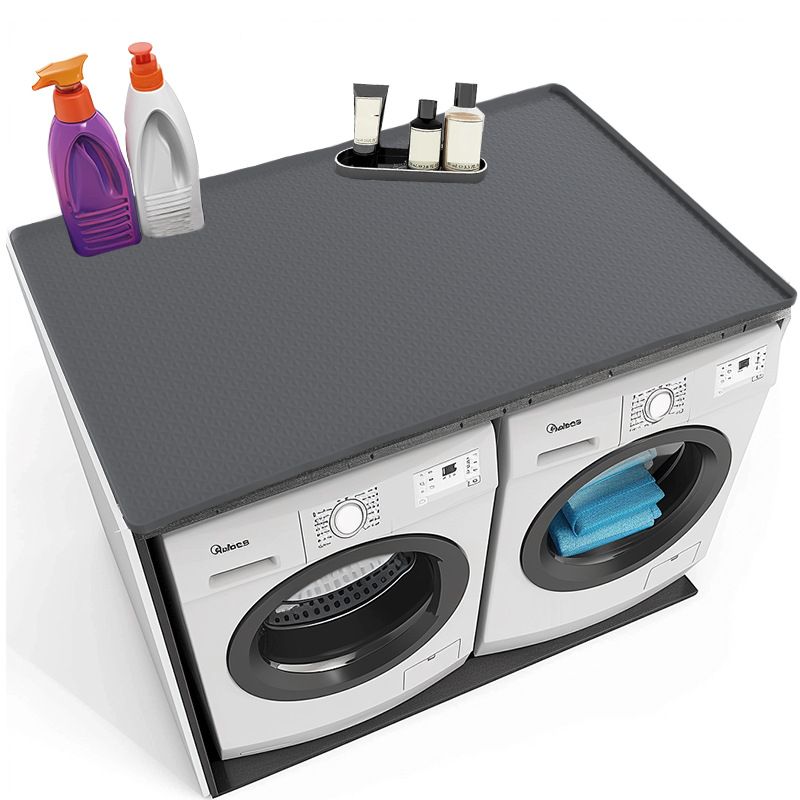 Çamaşır kurutma makinesi tezgahı, banyo düzenleyici ve altlığı, çamaşır makinesi üst saklama altlığı_voghion.com