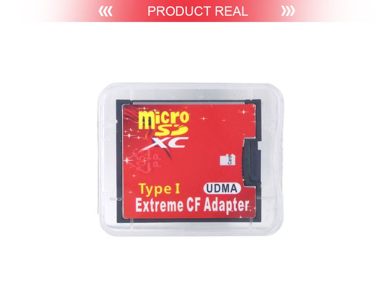 1 pz TF a tipo I Supporto Micro SDXC/SDHC/SD Lettore di schede di memoria UDMA Extreme CF Adattatore convertitore per fotocamera_voghion.com