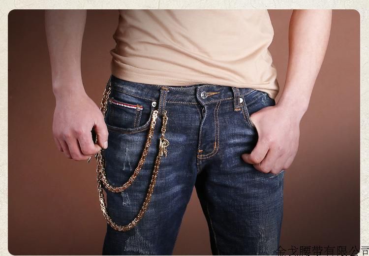 Outdoor Weapon Dragon Bone Titanium Stainless Steel Chain Whip Belt Supplies Bracelet Men's Self-Defense_voghion.com