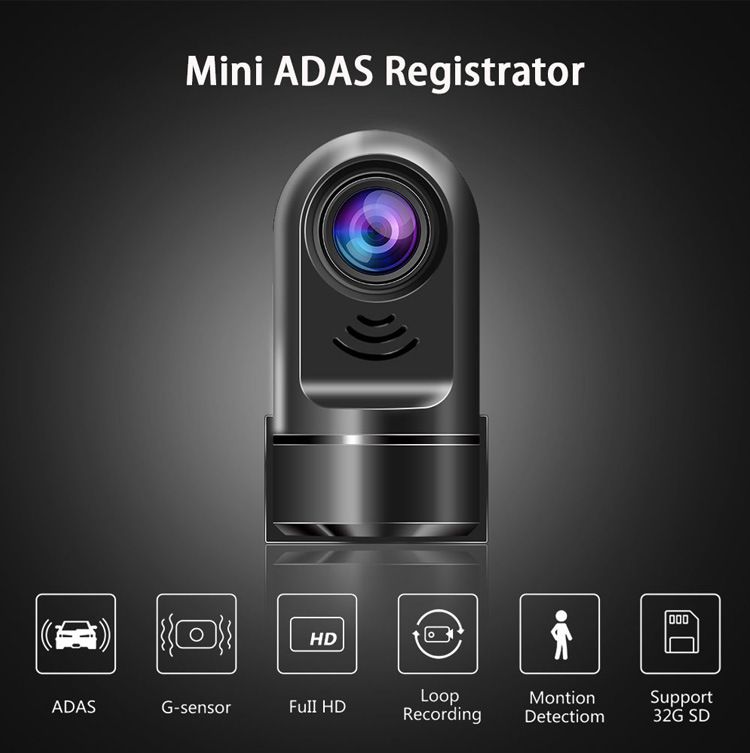 1080p HD Android Navigation Fahrrekorder USB-Anschluss ADAS Fahralarmsystem Fahrrekorder_voghion.com