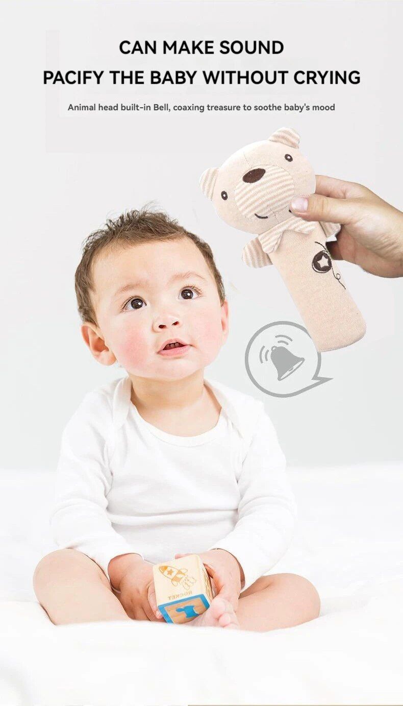 1PCS Baby Hand Shaker Neugeborenen Komfort Spielzeug Baby 0-1 Jahr Alt Spielzeug Hand Shaker_voghion.com