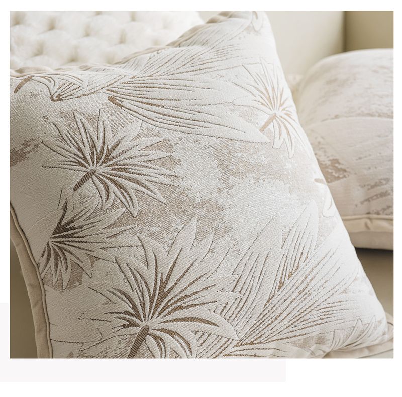 Cream Plush Throw Pillow Covers - Nordic Decorative Sofa Pillows For Living Room & Bedroom_voghion.com