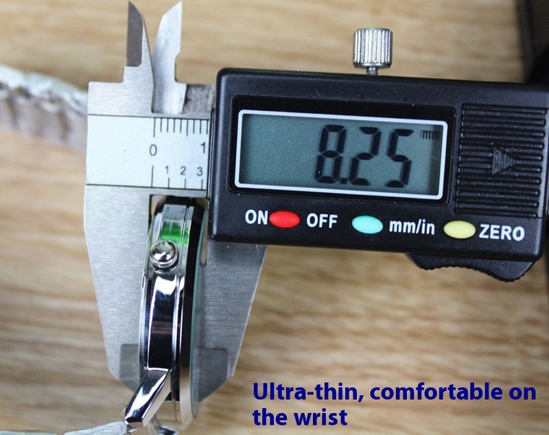 MiKe8198 Steel Belt Digital Waterproof Couple Elderly Men's and Women's Quartz Watch_voghion.com