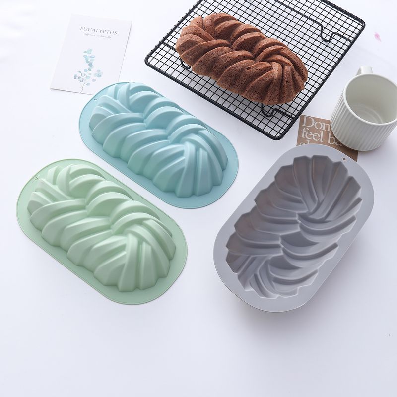 Multi-color Kitchen Microwave Oven Toast Mold Rectangular Round, Silicone Cake Mold 8-piece Set_voghion.com