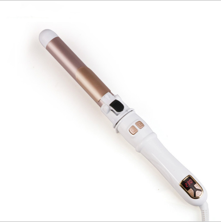 Ferro arricciacapelli elettrico completamente rotante TK, automatico, non dannoso per le onde grandi, strumento per lo styling dei capelli_voghion.com