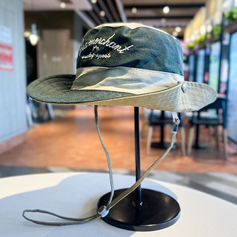 Yeni Dağ Dağcılık Erkek ve Kadın Kore Renkli Balıkçı Açık Hava Balıkçılık Güneş Kremi Güneşlik Batı_voghion.com