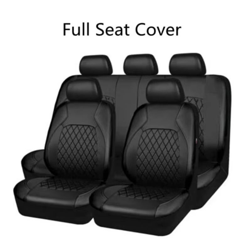 9 pezzi/set universale in pelle PU cuscino per auto completo cuscino protettivo per sedile accessori interni auto_voghion.com