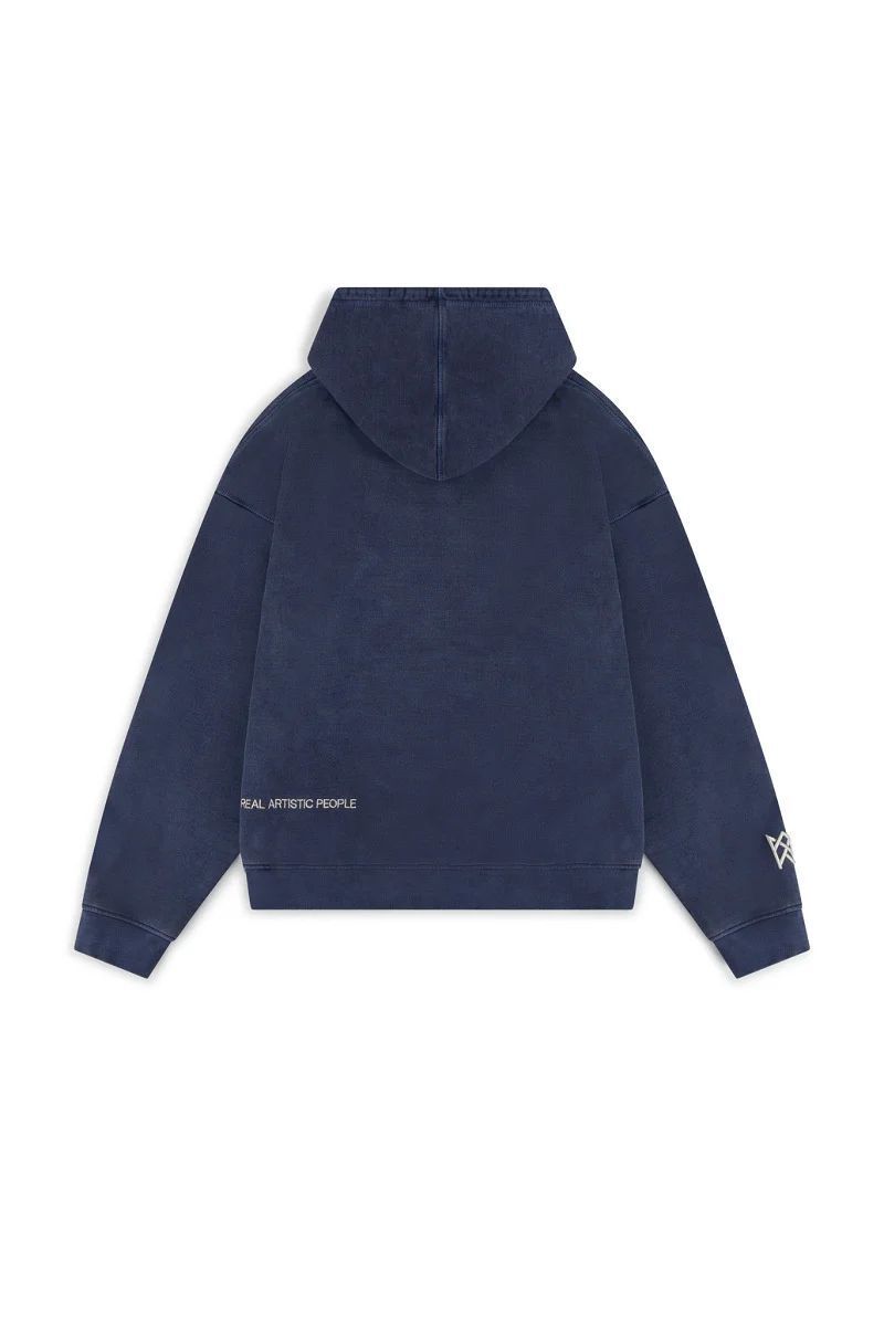 "Herren Trendy Retro Kapuzenpullover - Weicher Loose Fit, Rautenmuster, Herbst Winter Mode, Schwarz/Grau/Blau"_voghion.com