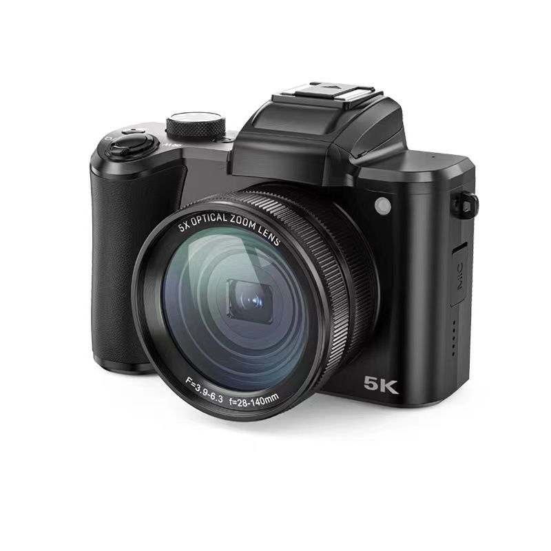 DC206 Zoom Óptico Digital HD Escalável Micro DSLR Única Frontal e Traseira Câmera Dupla para Casa 5K_voghion.com