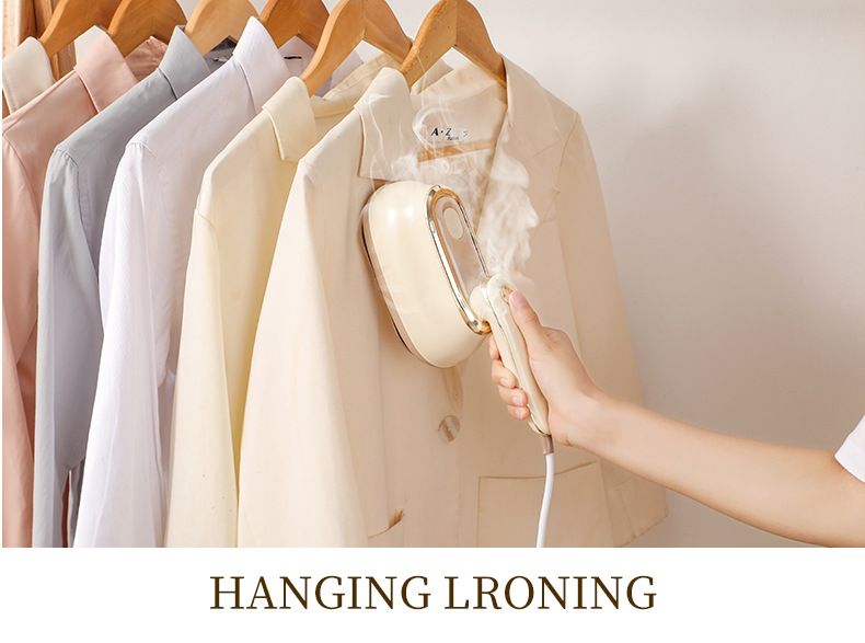 New Mini Hanging Iron Portable Folding Household New Electric Iron Steam Ironing Machine_voghion.com