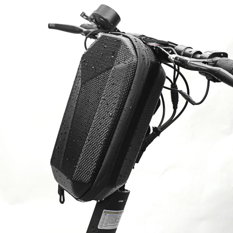 Electric scooter front bag hanging bag hard shell EVA enlarged waterproof folding bicycle balance handlebar first bag_voghion.com