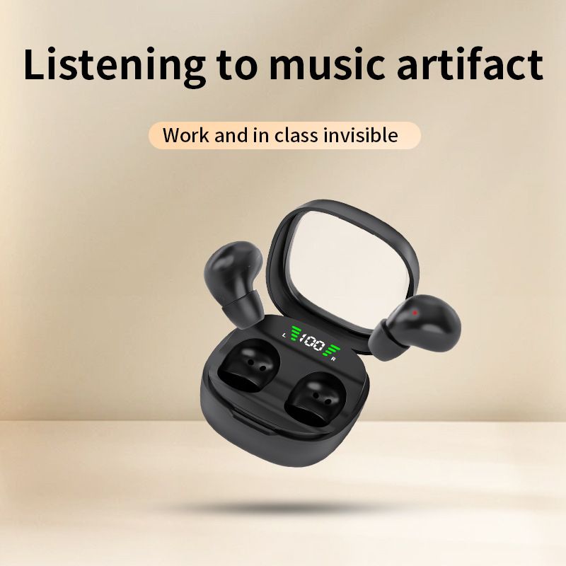 Mini Wireless Headphone Invisible Bluetooth Earphone Single In Ear Earbuds With Mic 18D Sound Quality Headset For IOS Android_voghion.com